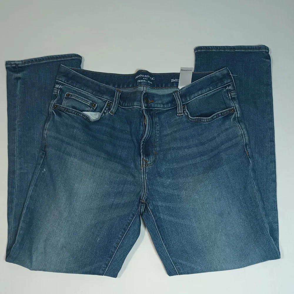 Banana Republic Men's Slim Fit Blue Jeans
